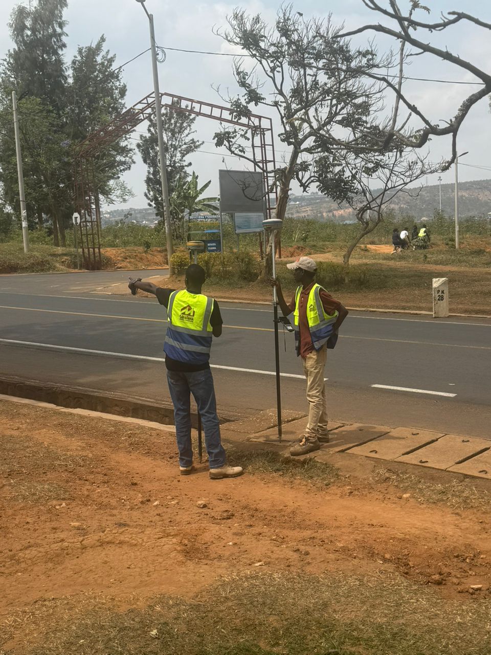 GPS survey work